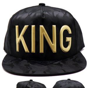 KING Black Eagle LUXE Camo Snapback Hat